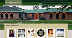 Desktop Screenshot of brennafuneralhome.com